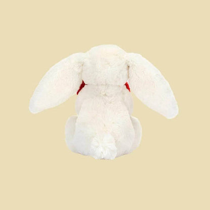 Bashful Red Love Heart Bunny