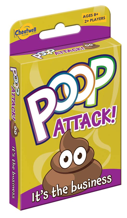 Poop Attack! Educational Card Game