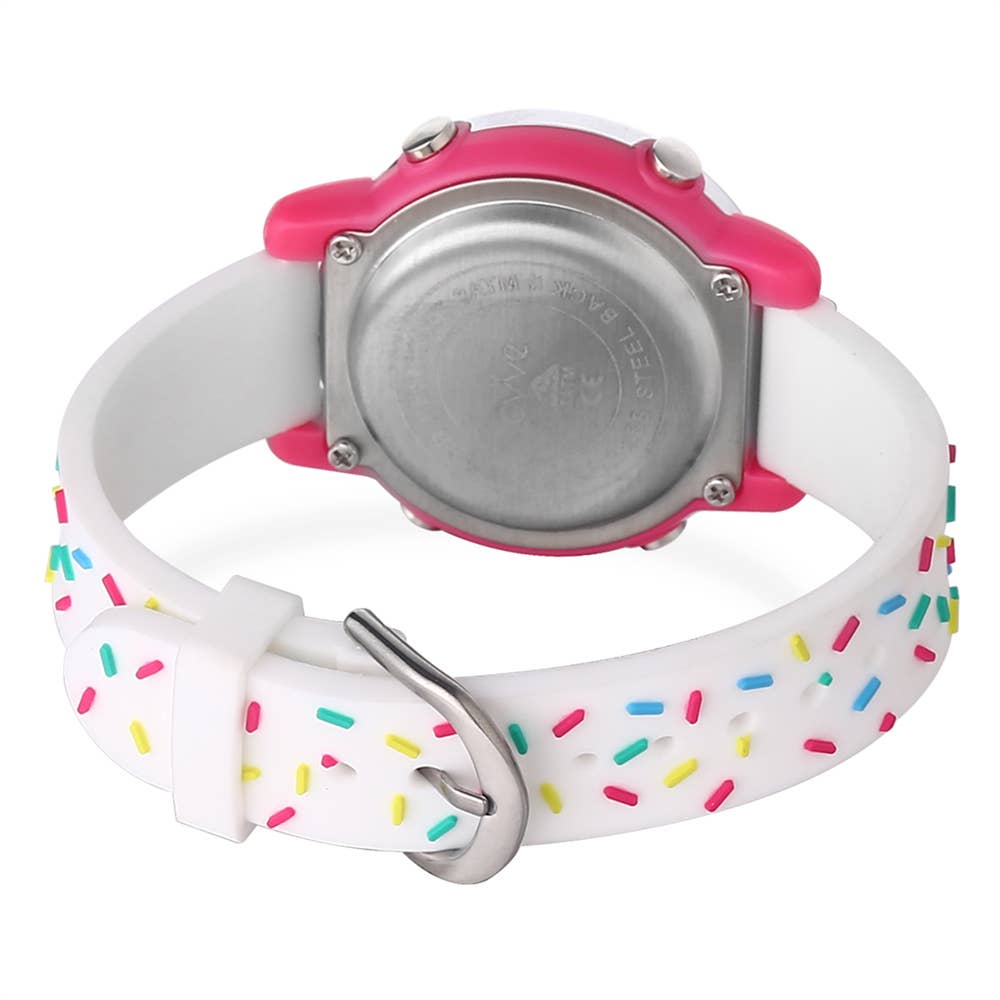 Girls Digital Sports Watch - many features - Sprinkles