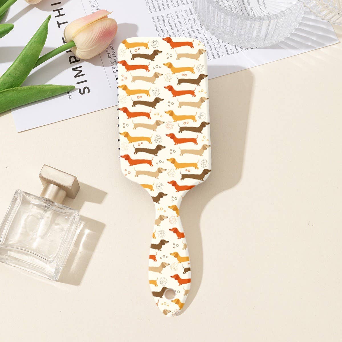 LARGE DETANGLE PADDLE HAIR BRUSH COMB | AST.