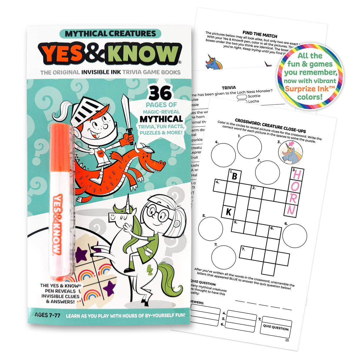 Yes & Know® Travel Activity & Trivia Books 24-Pc PDQ