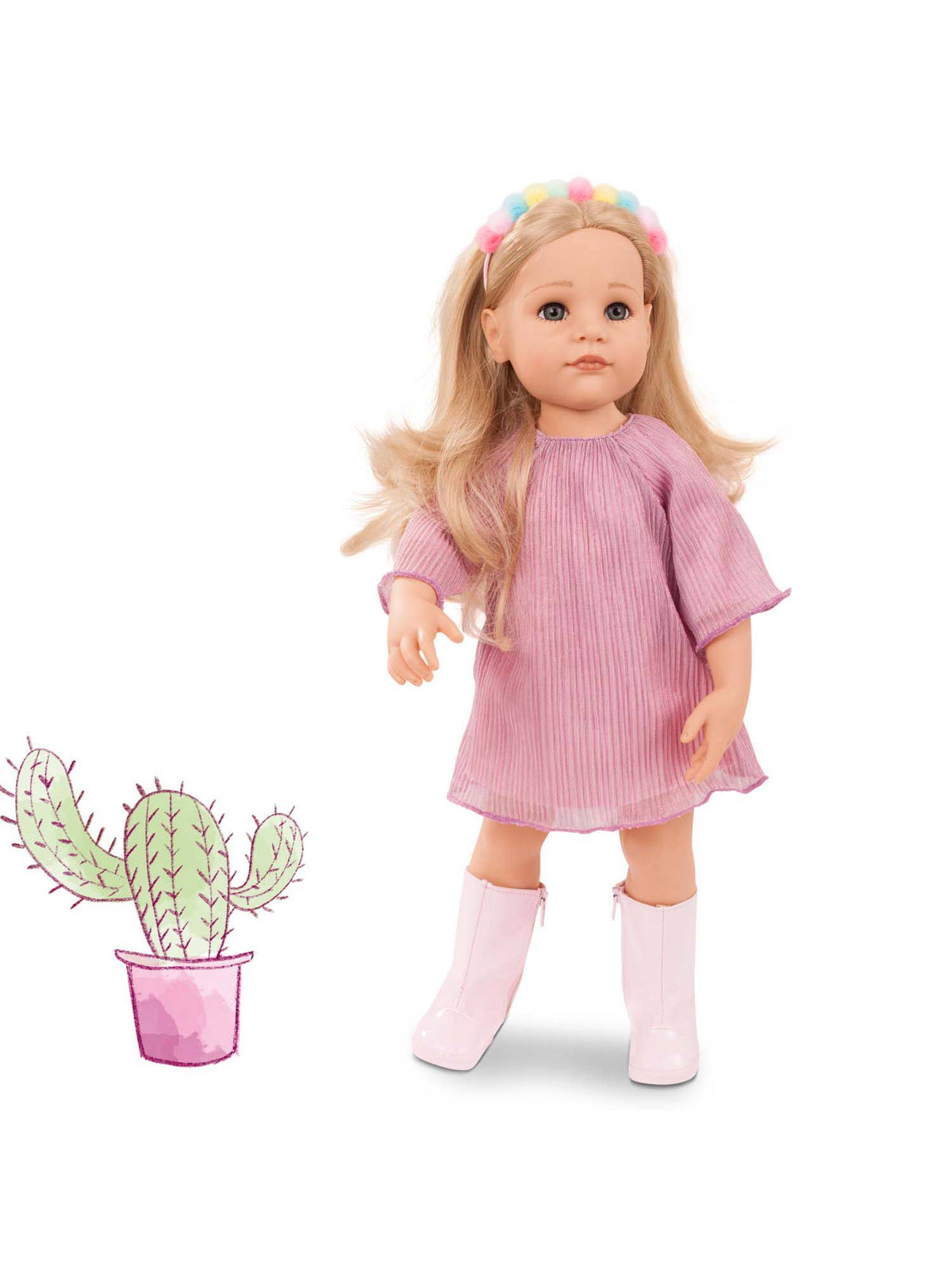 Gotz Hannah be My Mini Me 19.5" All Vinyl Doll