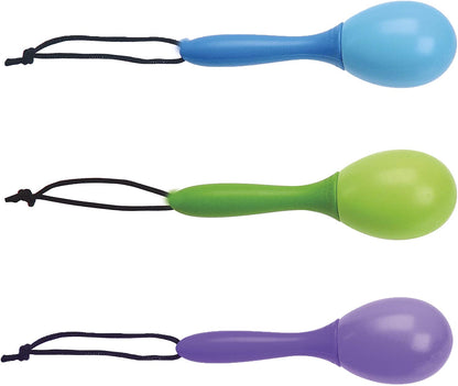 Li'l Cha Cha Maracas with Lanyard, Asst Colors Party Favors