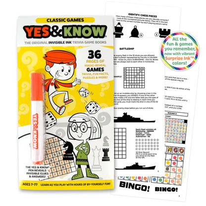 Yes & Know® Travel Activity & Trivia Books 24-Pc PDQ