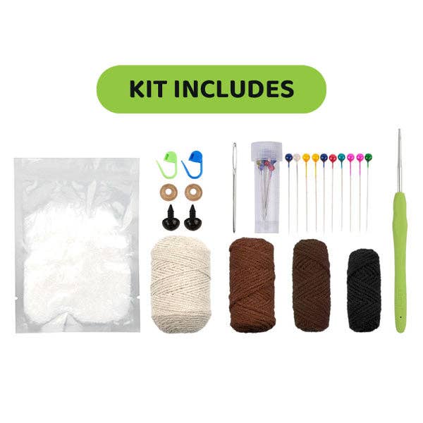 The LOOP Brigade DIY Crochet Kit -Mystery Pups Blind Bag