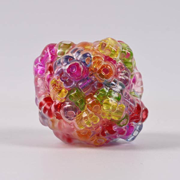 Crunch & Squish Candy Series Crunchy Squishy Stress Ball Fidget Toy (1pc) Color Ships Assorted