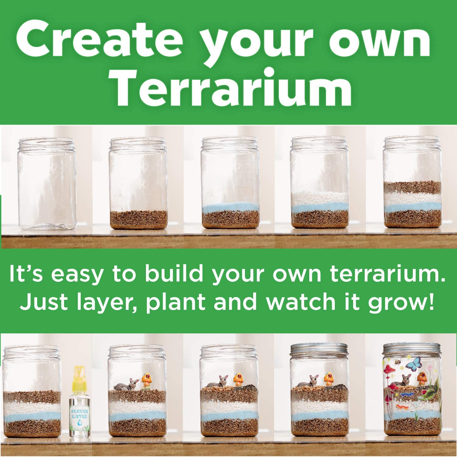Grow and Glow Terrarium