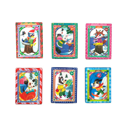 Holiday in the Woods Tiny Playing Card Assortment