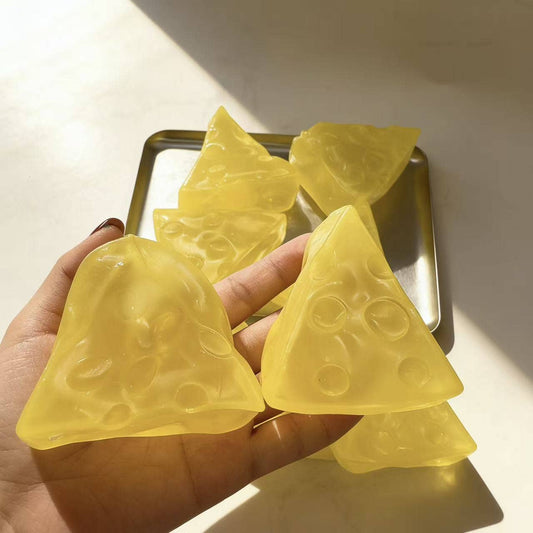 Maltose-Filled Slow Rebounding Cheese Squeeze Toy