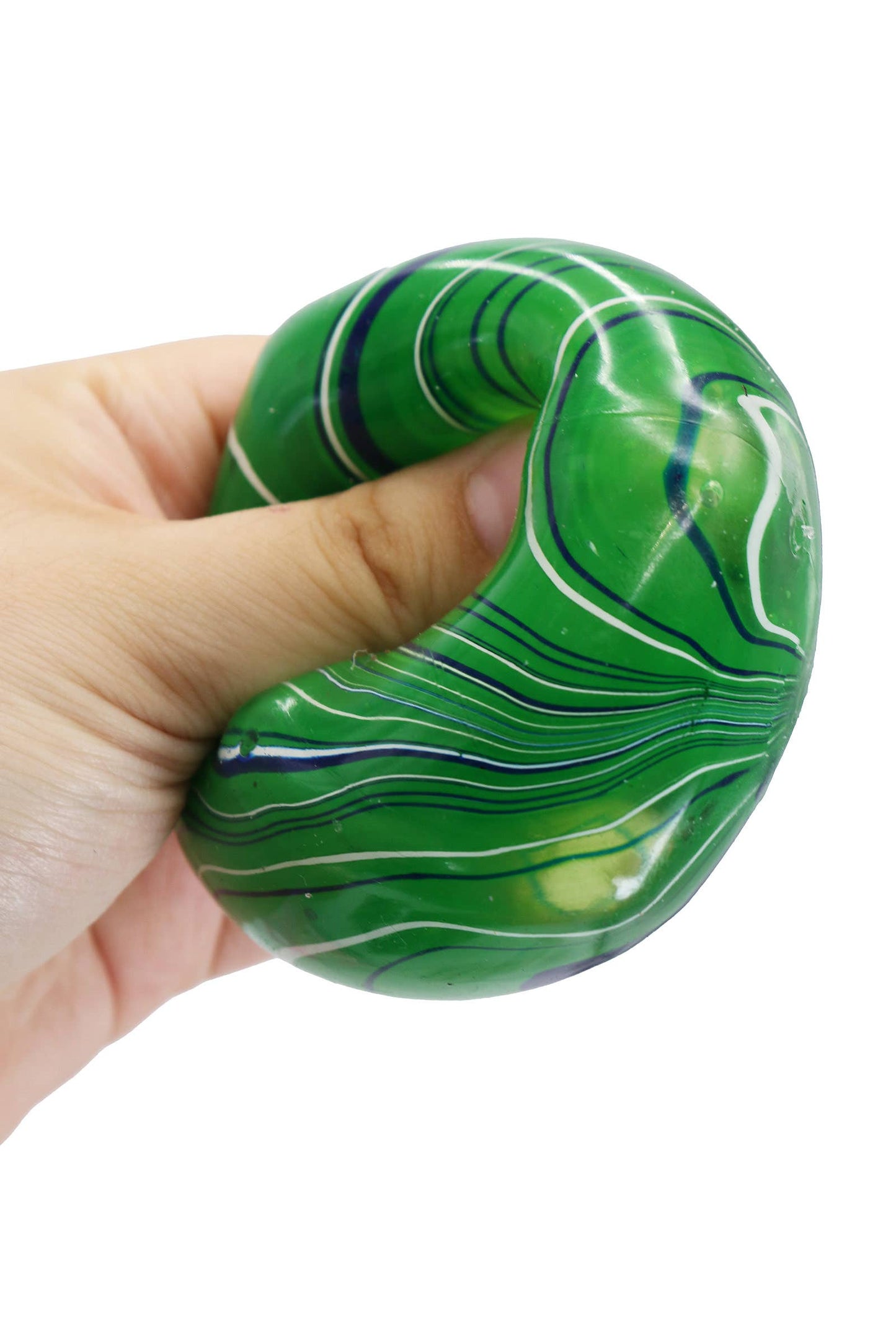 Marbled Cube Thick Maltose Putty Filled Squishy