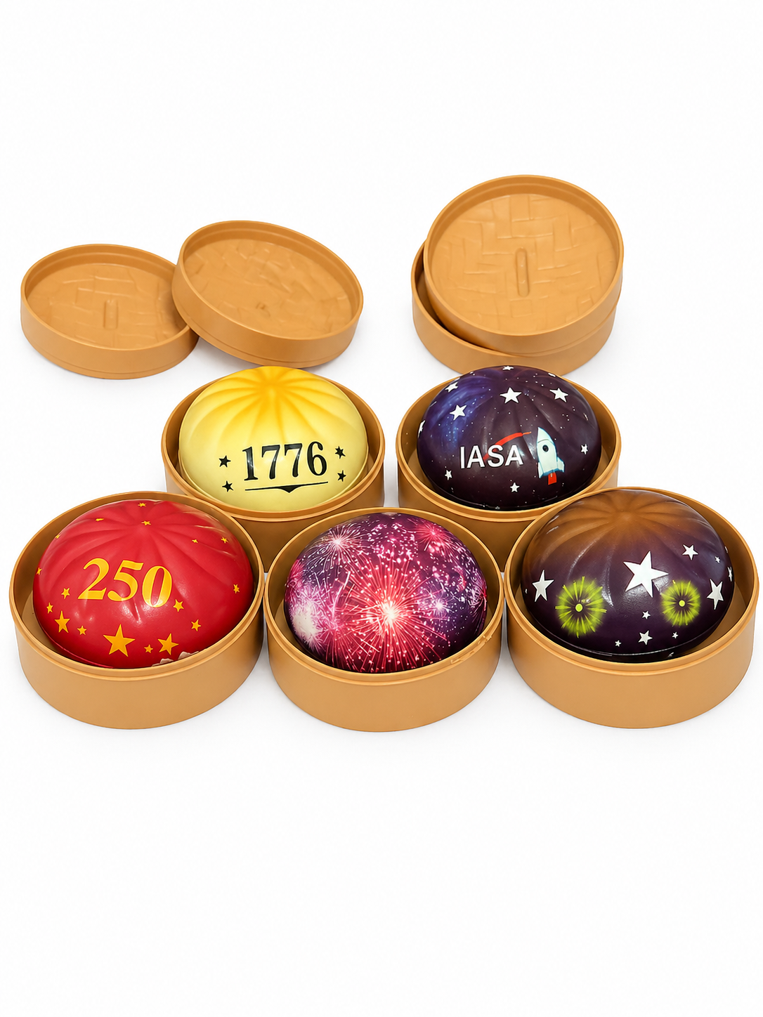Liberty Dumpling Foam Squishy – Limited Edition Assorted Styles (3.5”)MSDSL