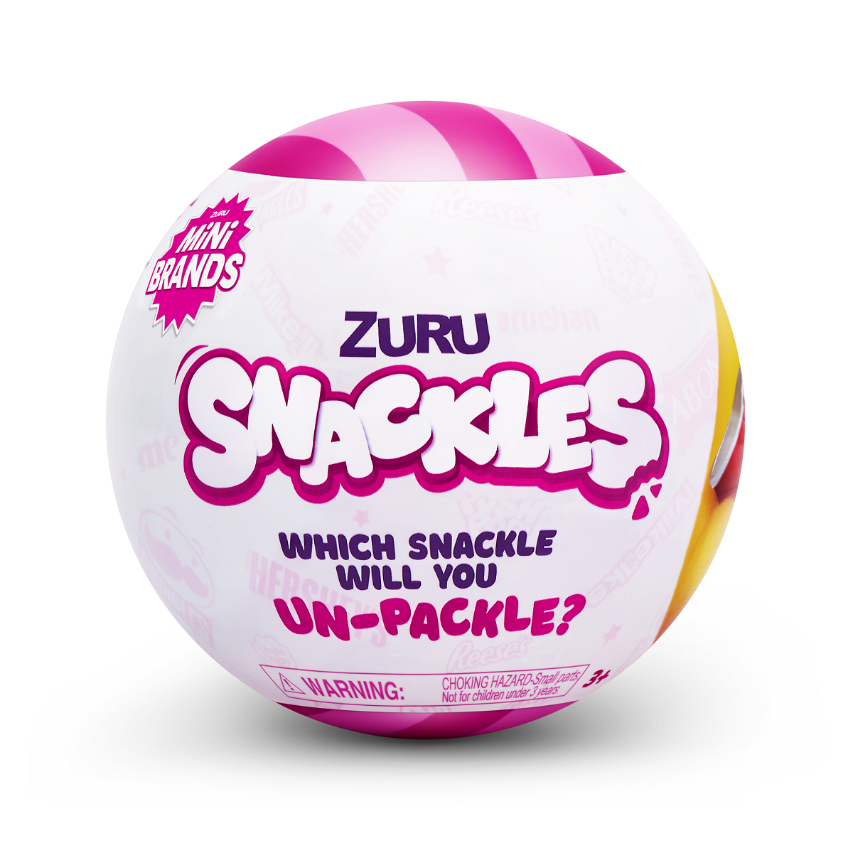 Zuru Mini Snackles Collectible Ball 5.5 Inch