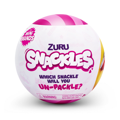 Zuru Mini Snackles Collectible Ball 5.5 Inch