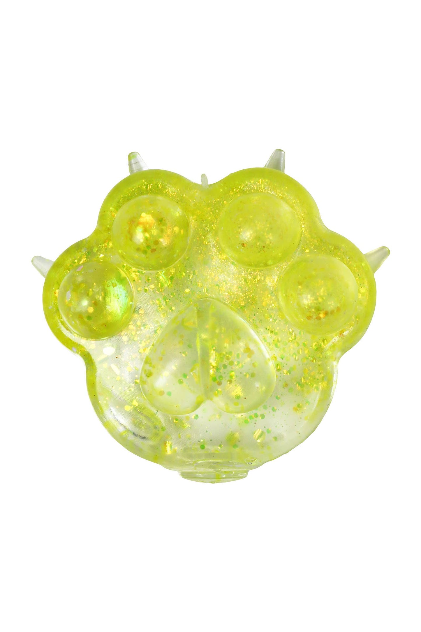 Animal Paw Glitter Thick Maltose Putty Slime Filled Squishy