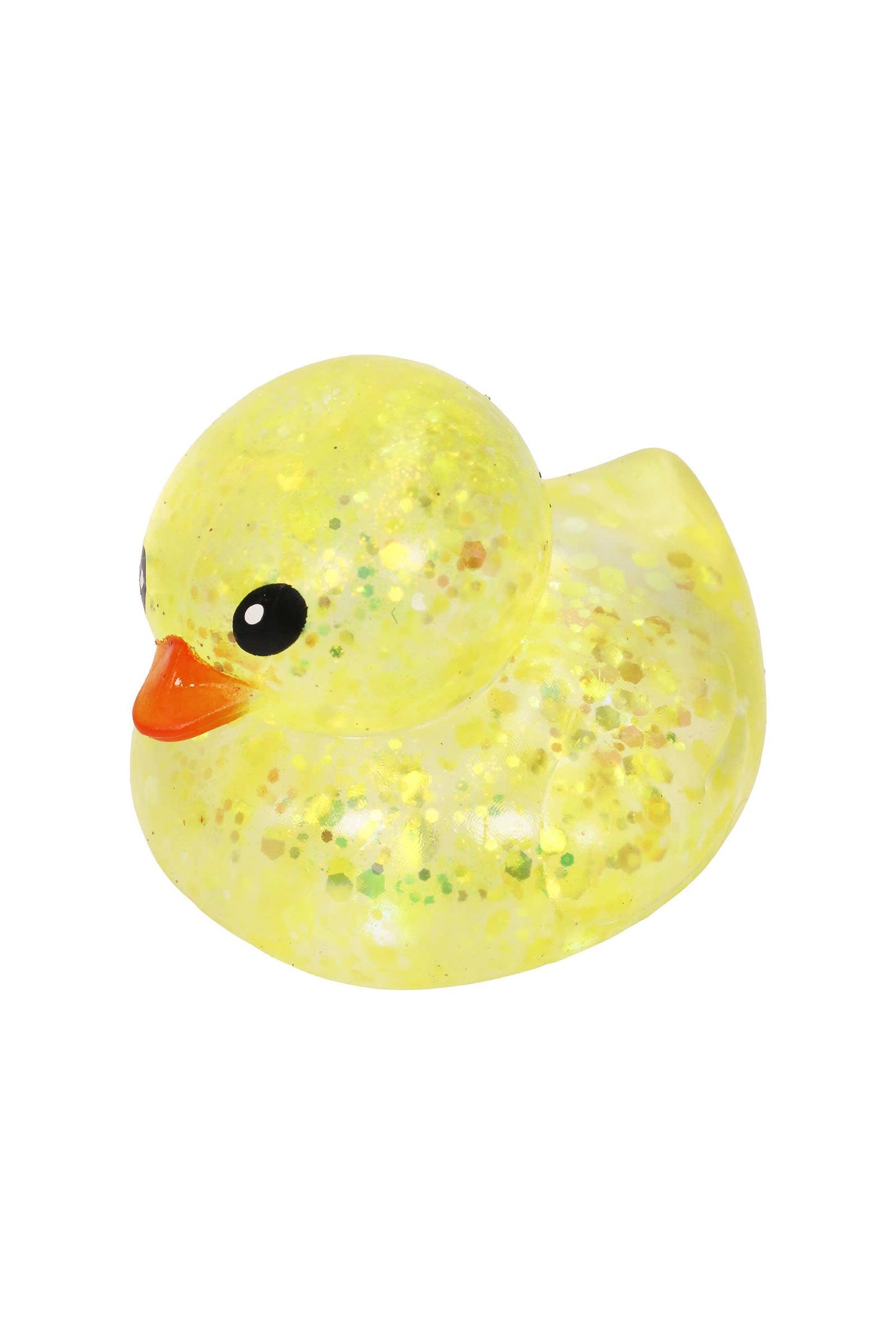 Cute Rubber Ducks Glitter Maltose Putty Filled Squishy