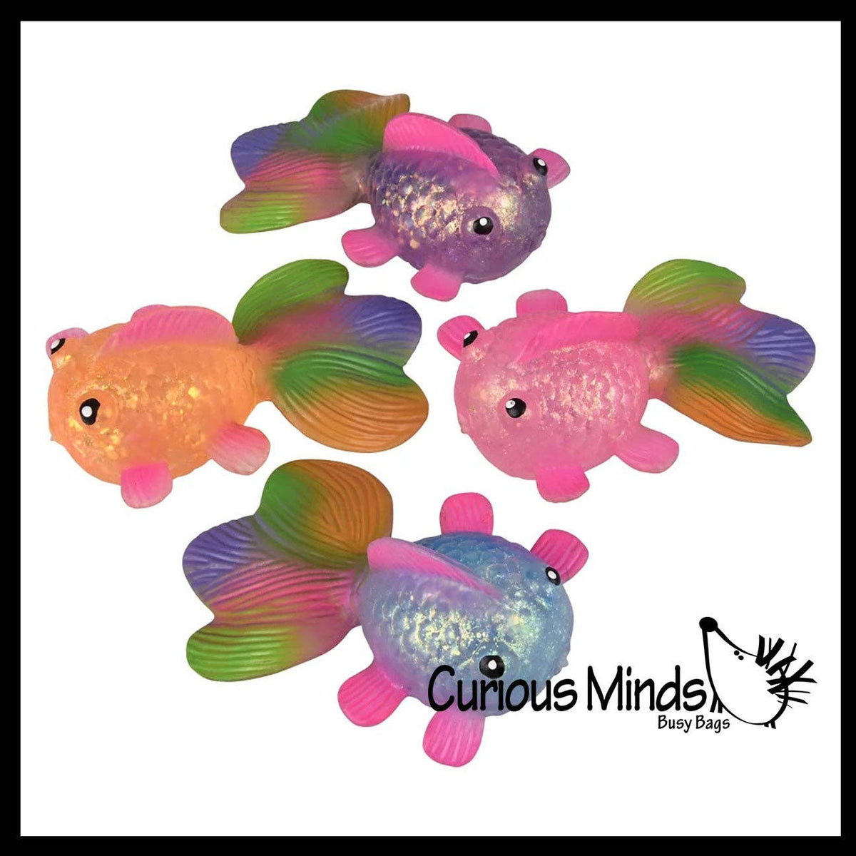 1 Sugar Gold Fish Shaped Ball - Thick Glue/Gel Syrup