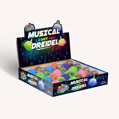 Musical Light-Up Dreidel With Display Box