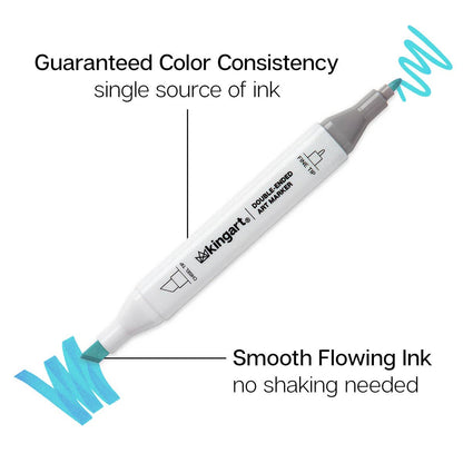 PRO Double-Ended Alcohol Markers - 24 Bright Colors