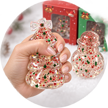 Christmas Glitter Maltose Sugar Squishy