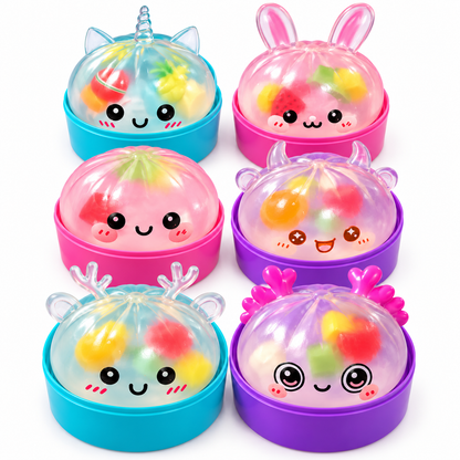 Fruit Dumpling Squishy - Coconut Oil & Vaseline, 6 Styles