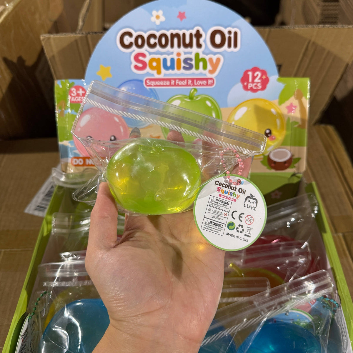 Coconut Oil Vaseline Colorful Apple Toy | A211