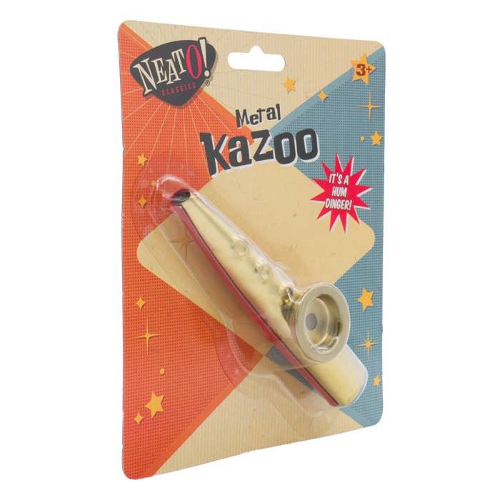Neato! Metal Kazoo 4.75"- Retro Classic, vintage toys