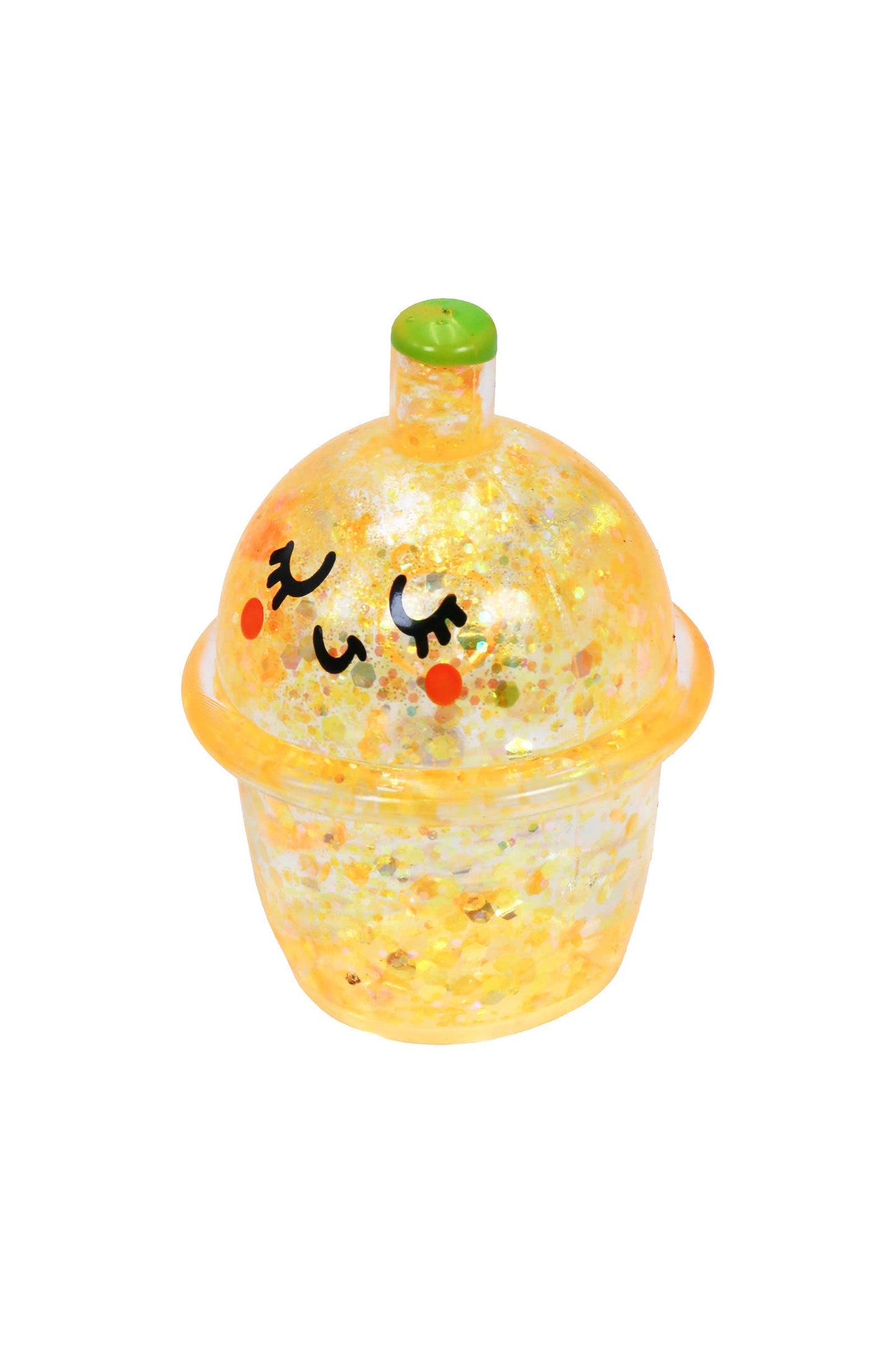 Cute Boba Glittery Maltose Thick Putty Filled Squishy