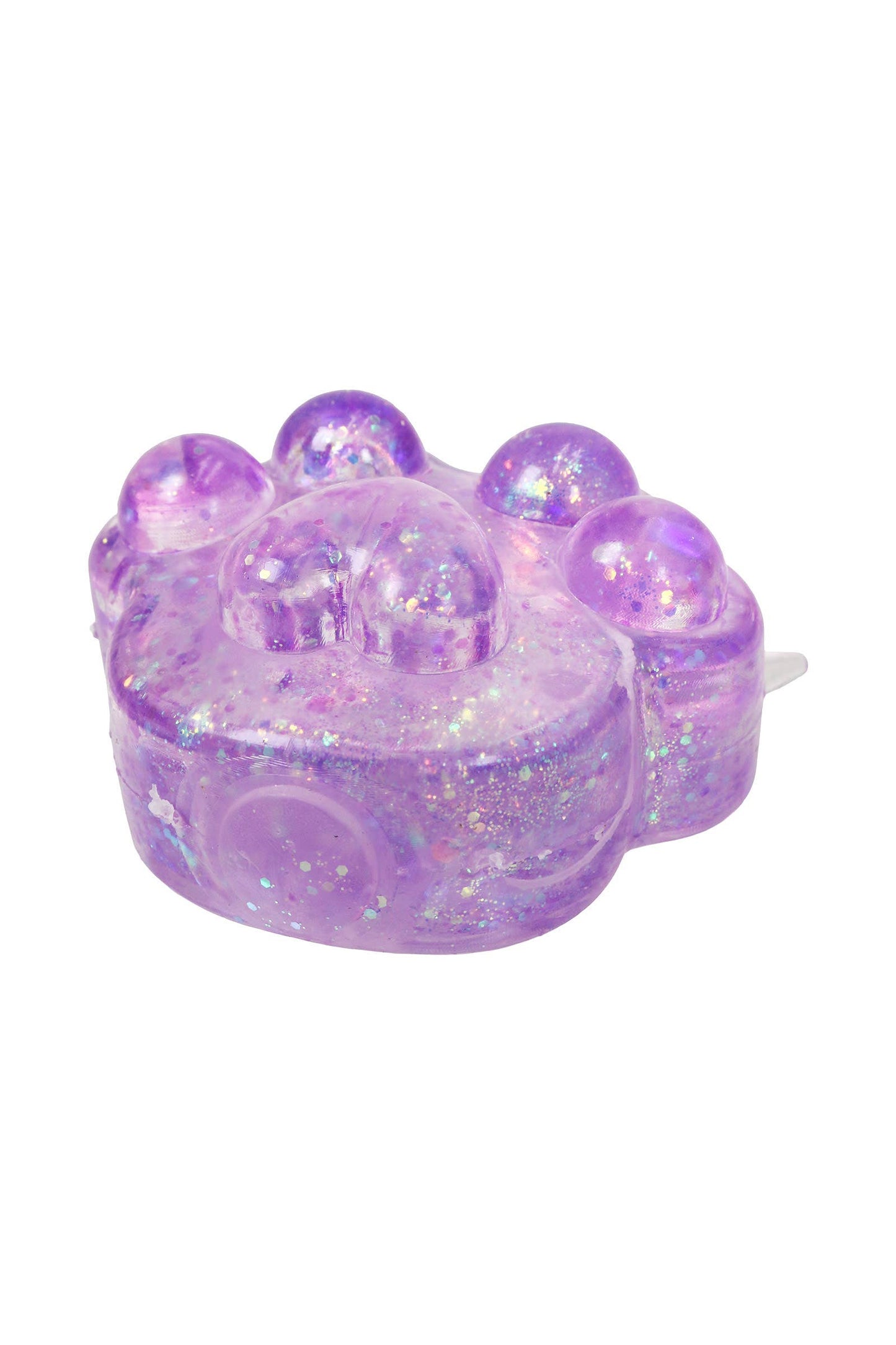 Animal Paw Glitter Thick Maltose Putty Slime Filled Squishy