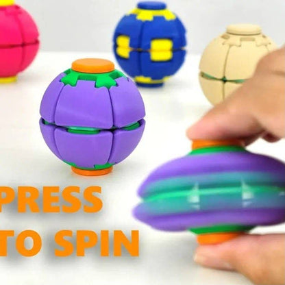 3D Printed Fidget Toy- Press, Spin & Relax
