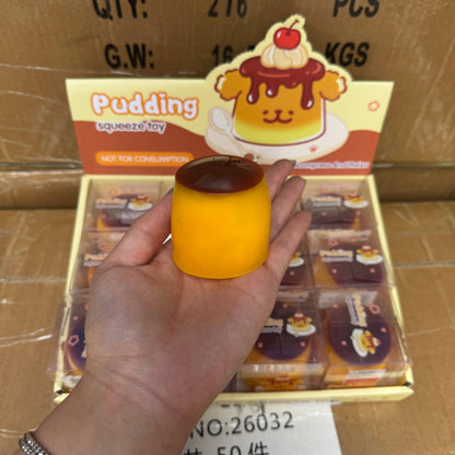 Crackling Crunchy Pudding Squishy
