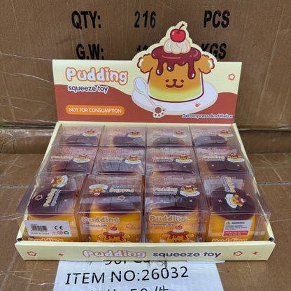 Crackling Crunchy Pudding Squishy