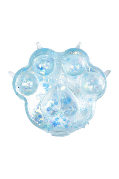 Animal Paw Glitter Thick Maltose Putty Slime Filled Squishy