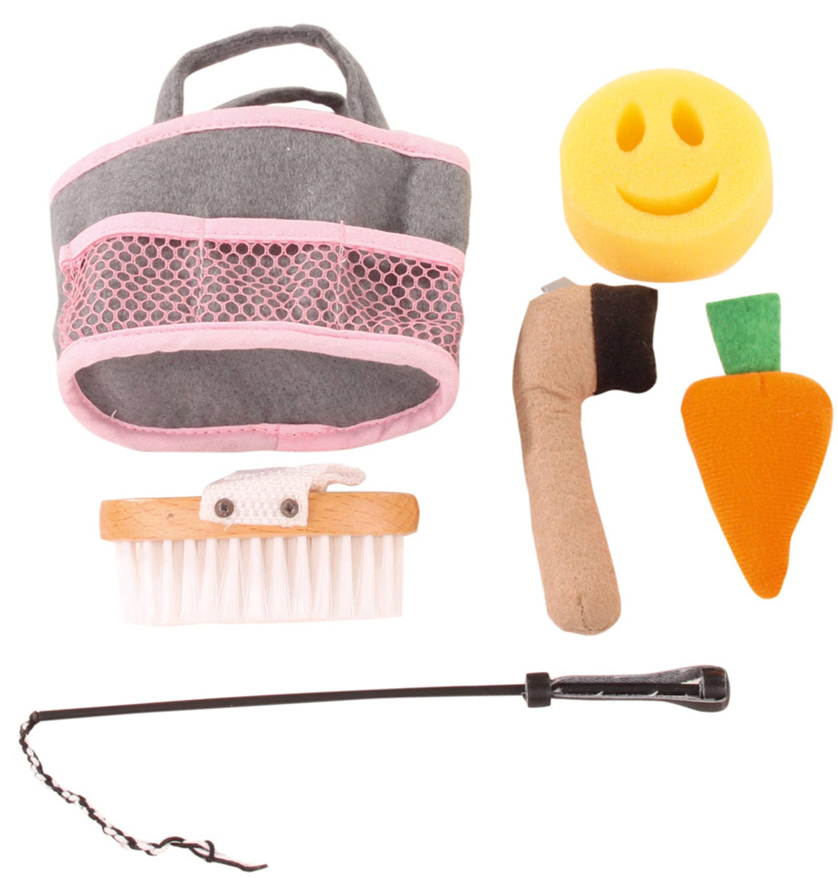 Baby Doll Toy Horse Care "Black Beauty" Accessory Playset