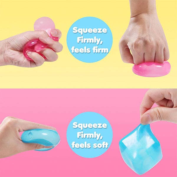 SugarSqueez Cube Squishy Fidget Sugar Stress Ball (1pc) Assorted Colors