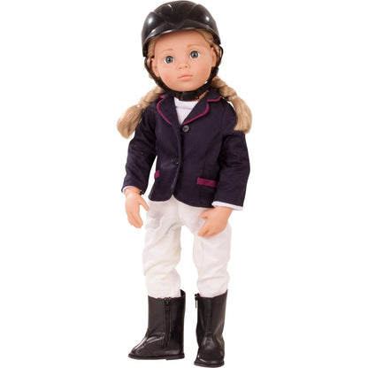 Happy Kidz Series Anna Horseback RIder Premium Doll XL