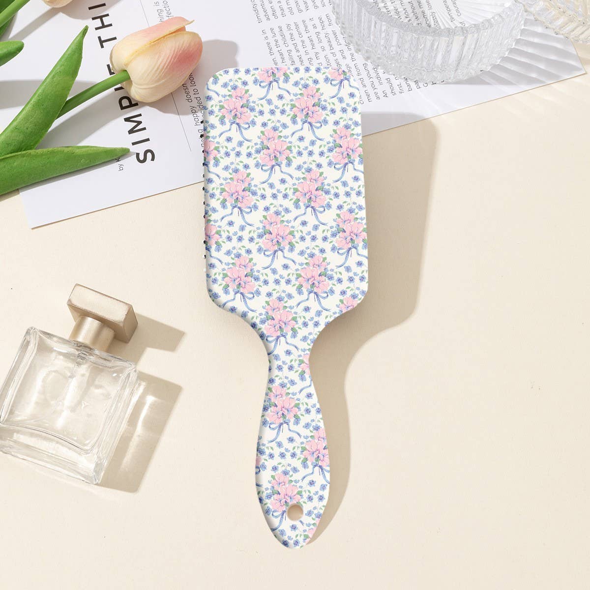 LARGE DETANGLE PADDLE HAIR BRUSH COMB | AST.