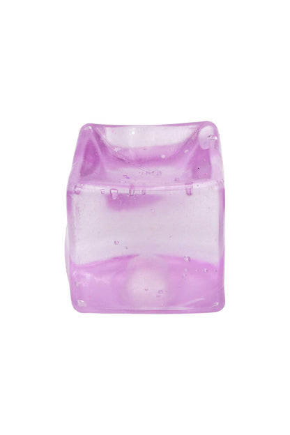 Clear Cube Solid Maltose Putty Filled Squishy Toy