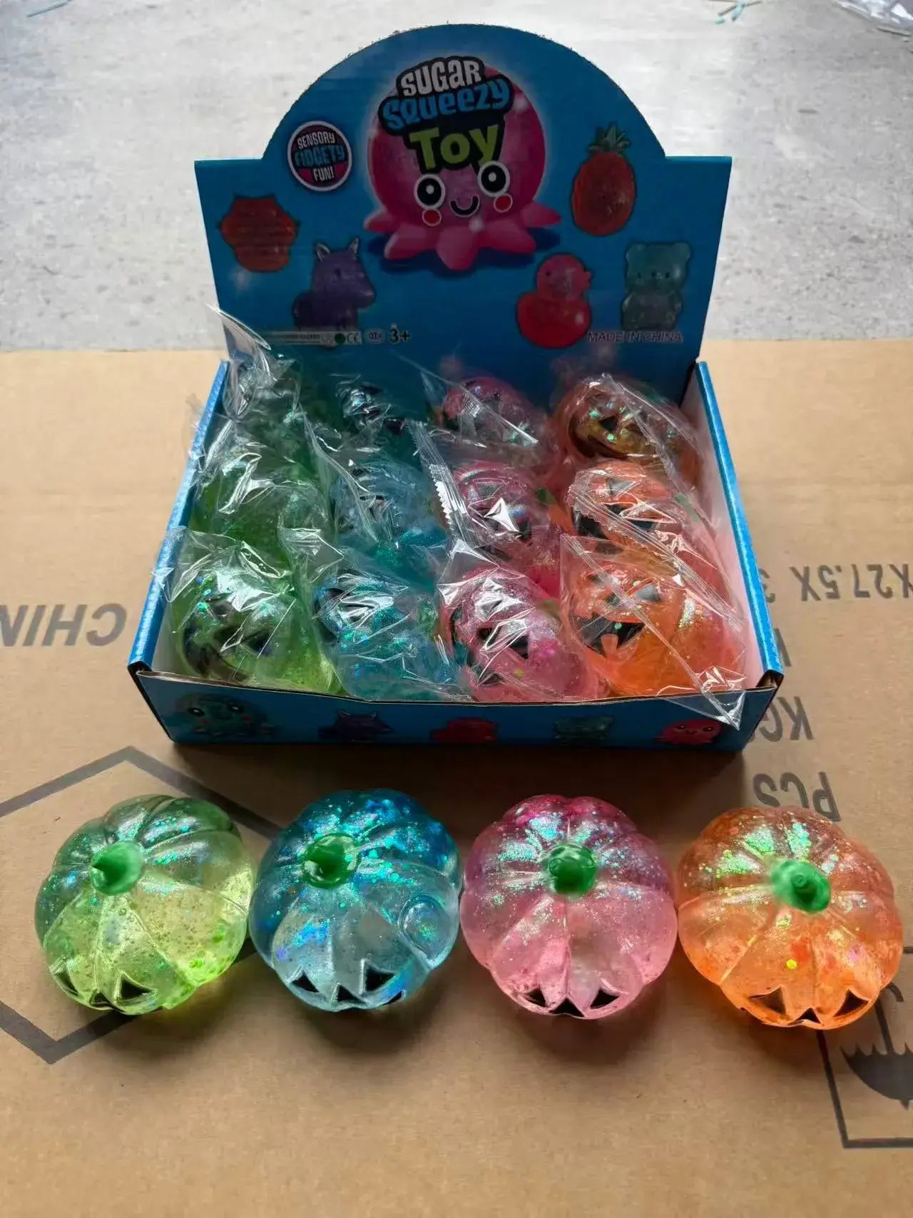 Halloween Pumpkin Squishy Stress Relief Toy