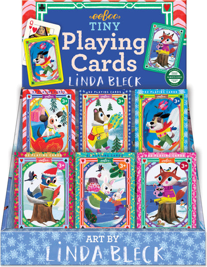 Holiday in the Woods Tiny Playing Card Assortment