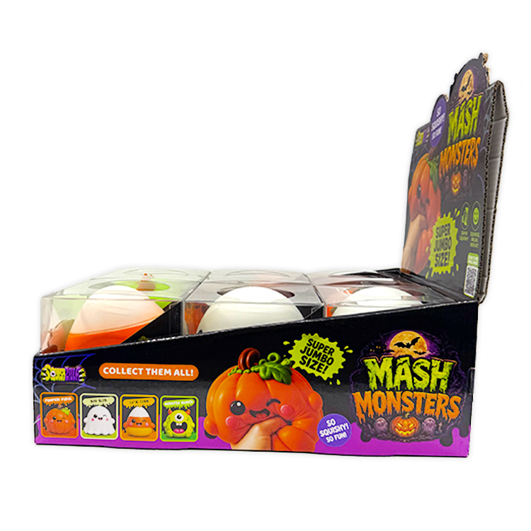 Fun Doh JUMBO Halloween Monsters Squishy Toy - 6/Display