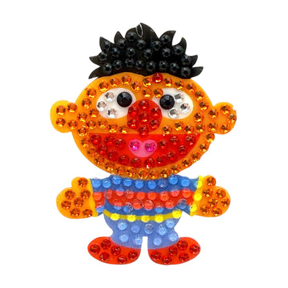 Sesame Street Pals Set of 4 2" Rhinestone Stickers