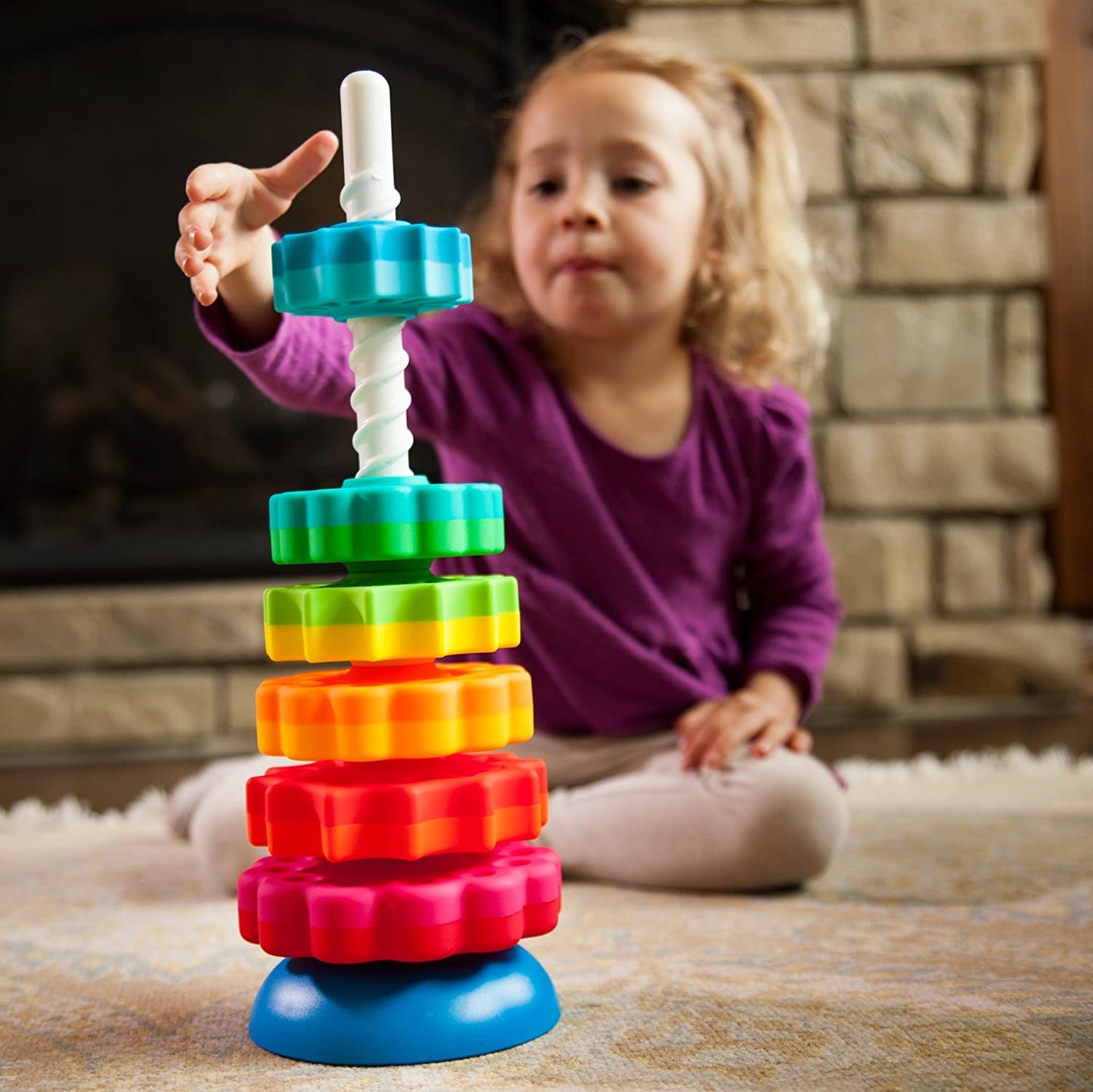 Spin Again Stacking Toy