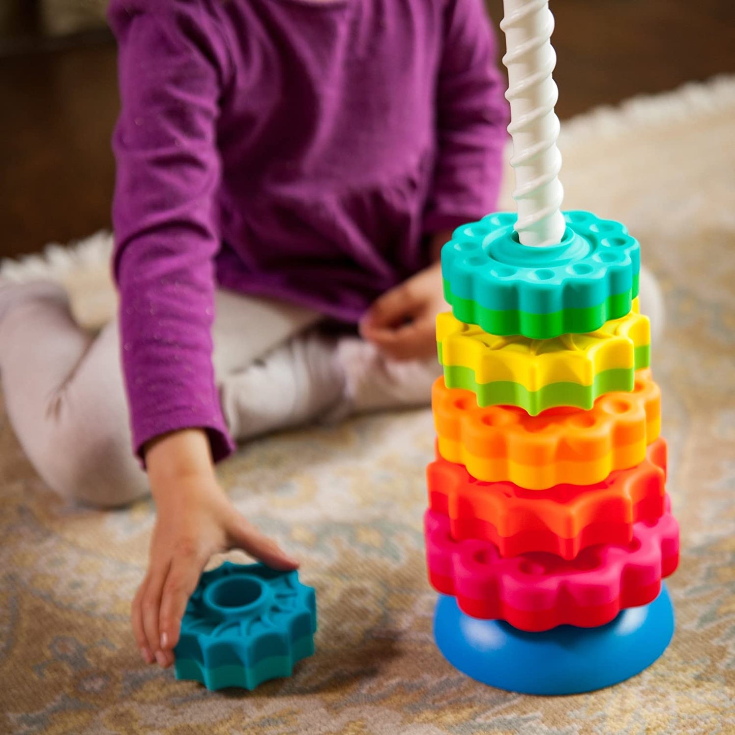 Spin Again Stacking Toy