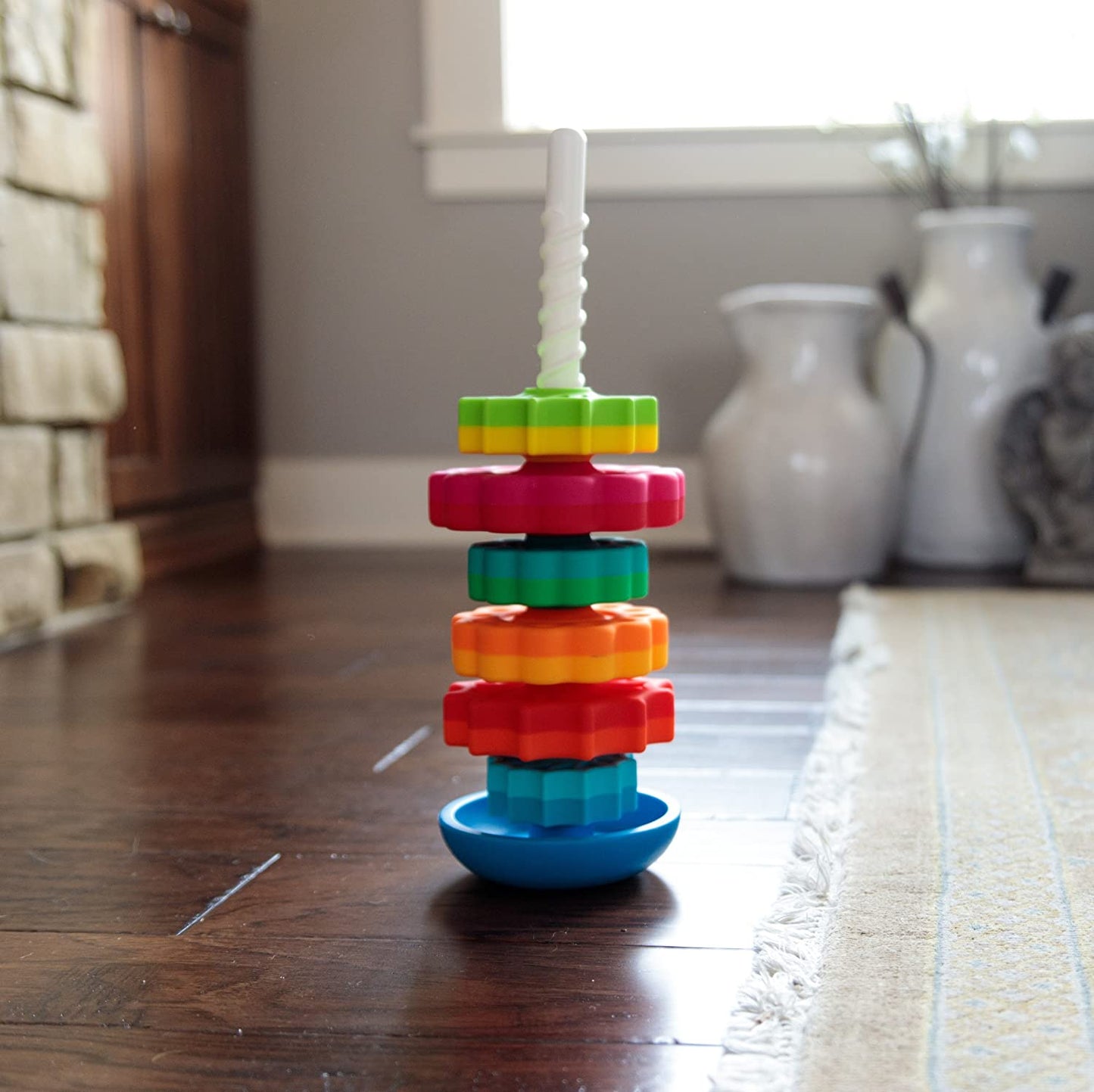 Spin Again Stacking Toy