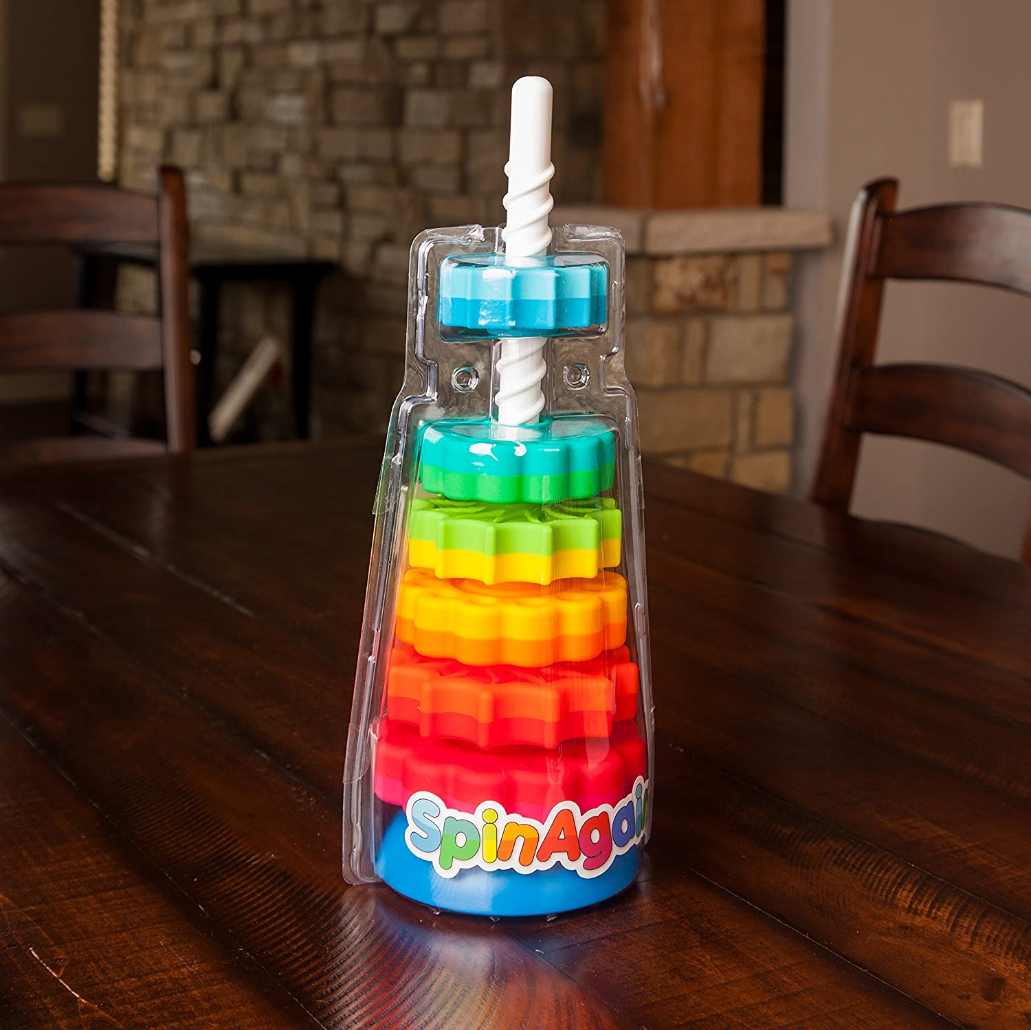 Spin Again Stacking Toy