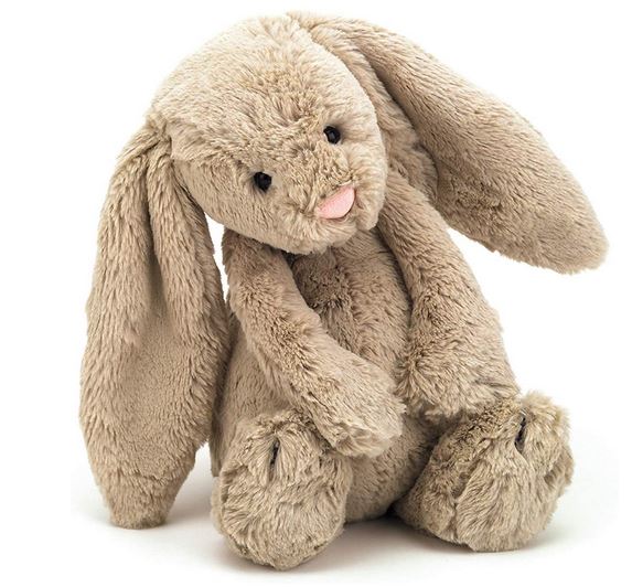 Bashful Sm Beige Bunny