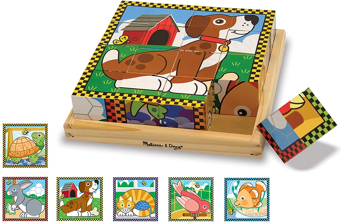 Pets Cube Puzzle 16pc