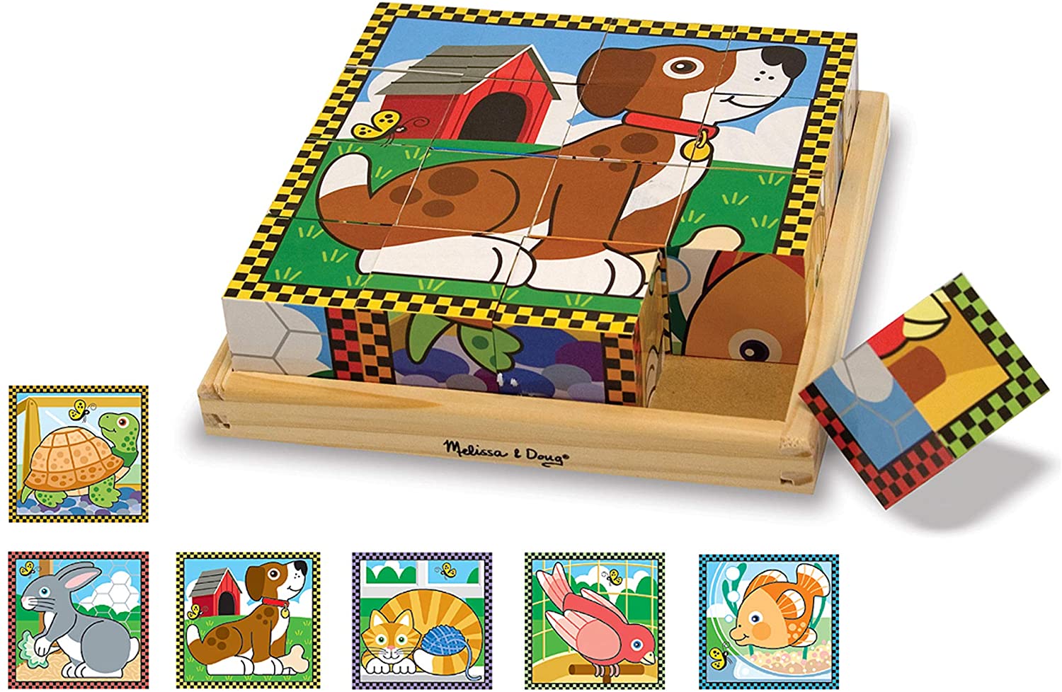 Pets Cube Puzzle 16pc