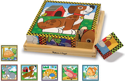 Pets Cube Puzzle 16pc