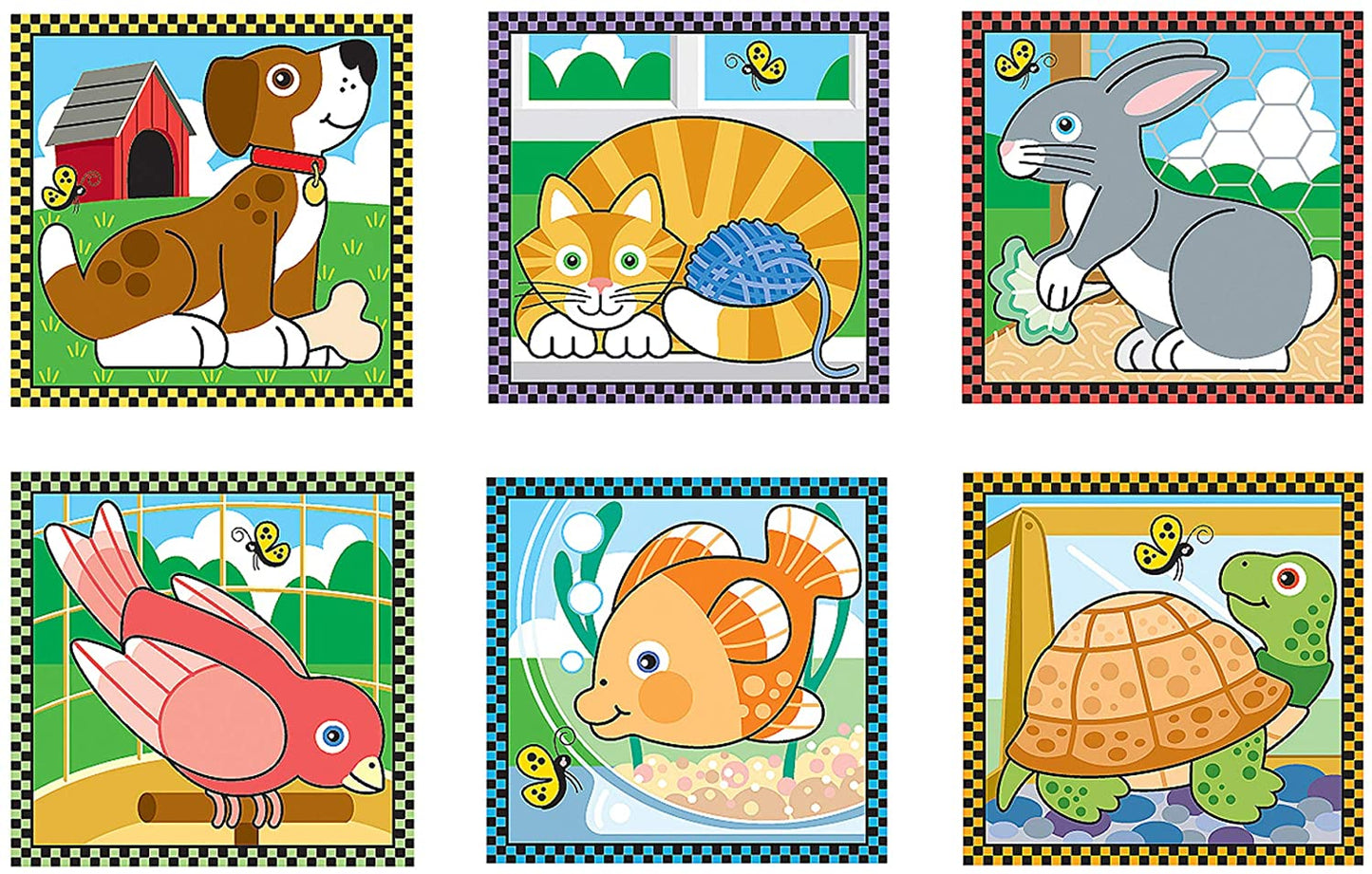 Pets Cube Puzzle 16pc
